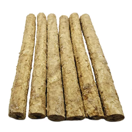 Hotspot Pets Peanut Butter Crispy Dog Treats 12-Inch 3 Count Dog Bones Rawhide & Rawhide Alternative