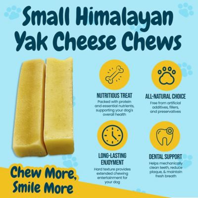 Image showing  3-4 in. Small Himalayan Yak Cheese Dog Treats, 6 ct.