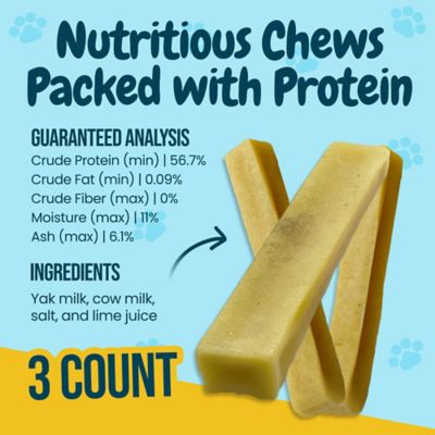 Image showing  Rawhide Alternative Medium Himalayan Yak Cheese Dog Chew Treats, 3 ct.