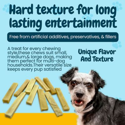 Image showing 5 th Hotspot Pets Rawhide Alternative Medium Himalayan Yak Cheese Dog Chew Treats, 3 ct.