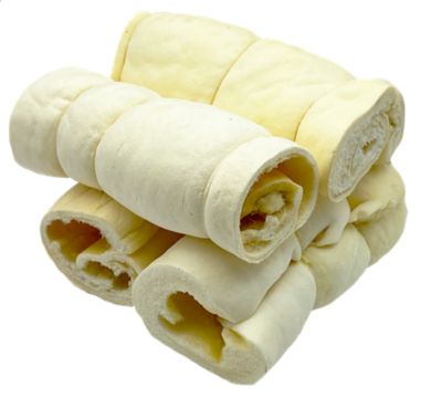 Hotspot Pets 6 in. Jumbo Cheek Roll Beef Flavor Dog Treat