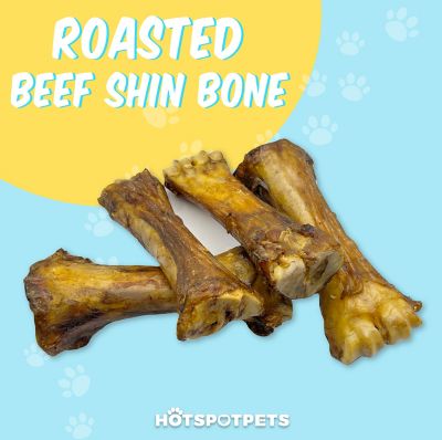 Image showing  6-8-in Large Meaty Beef Center Cut Bone Dog Treat, 4 ct.