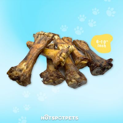 Image showing  8-10-in Large Meaty Beef Shin Bone Dog Treat, 8 count