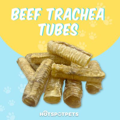 Image showing  Whole Beef Trachea Tubes Dog Chew Treats, 24 ct.