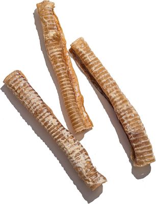 Hotspot Pets Whole Beef Trachea Tubes Dog Chew Treats, 12 in., 6 ct.