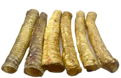 Hotspot Pets 12 in. Whole Beef Trachea Tubes Dog Treats, 6 ct.