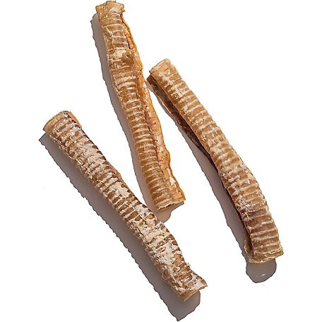 Hotspot Pets Whole Beef Trachea Tubes Dog Chew Treats, 12 in., 6 ct.
