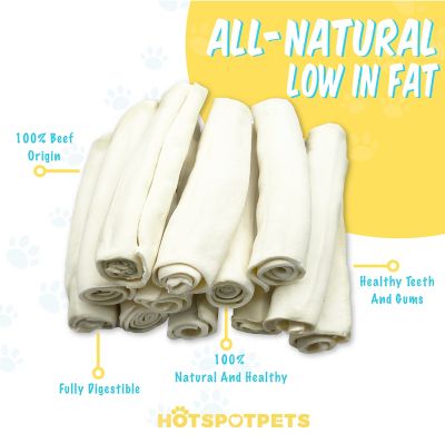 Image showing  All-Natural Rawhide Rolls Dog Chew Treats, 24 ct.