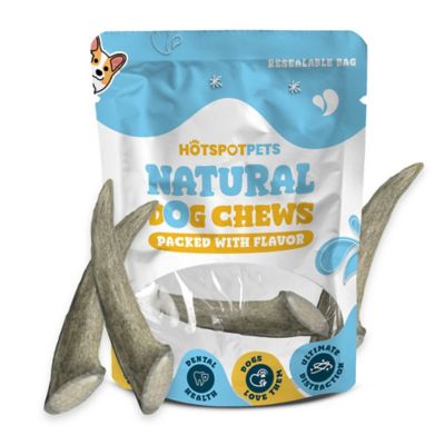 Image showing  5-8 in. Small Whole Deer Antler Dog Treats, 3 ct.