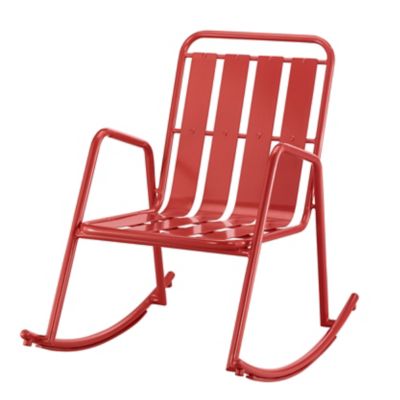 Red Shed Retro Rocking Chair, Red