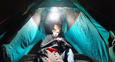 Image showing 7 th STKR Concepts 1,200 Lumen FLi-PRO Telescoping Canopy Light with 8 ft. Extension and Removable Flashlight