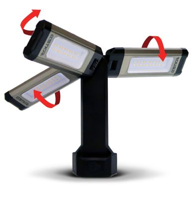 Image showing  2,000 Lumen Tri-Mobile Area Work Light with Tripod
