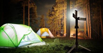 Image showing 7 th STKR Concepts 2,000 Lumen Tri-Mobile Area Work Light with Tripod