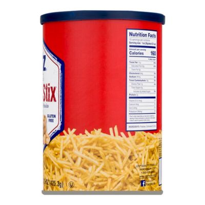 Image showing  Original Potato Stix Snacks Canister, 15 oz.