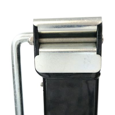 Image showing  7,000 lb. Capacity Heavy-Duty Square Weld-On Side Crank Drop Leg Jack, Painted