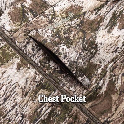 Image showing 6 th Huntworth Women's Torrington Midweight Fleece-Lined Softshell Hunting Jacket, Tarnen Camo