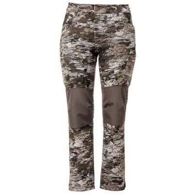 Image showing  Women's Classic Fit Mid-Rise Torrington Midweight Softshell Lined Hunting Pants, Tarnen Camo