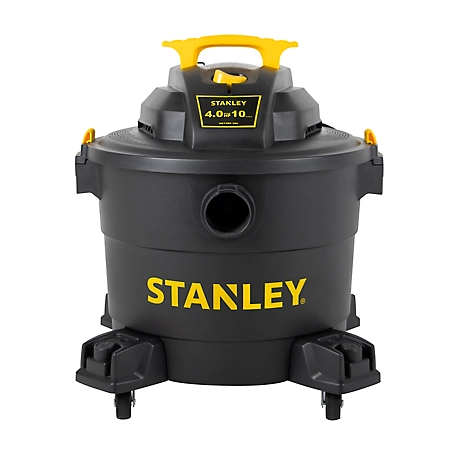 Stanley 10 gal. 4 HP Poly Portable Wet/Dry Stanley Vacuum