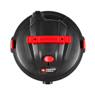 Image showing 6 th PORTER-CABLE 10 gal. 5 Peak HP Poly Wet/Dry Vacuum, PCX18604P-10A