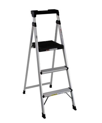 Image showing  225 lb. Capacity Aluminum 3-Step Step Stool, 5 ft.