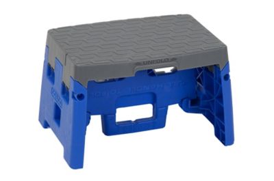 COSCO 1-Step Molded Folding Step Stool, 11-903BGR4