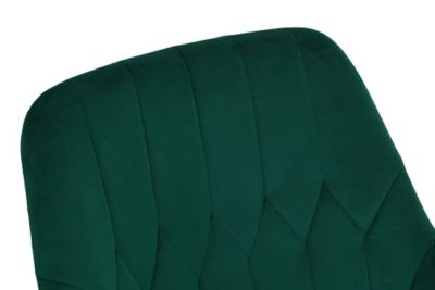 Image showing  Upholstered Velvet Rocking Chair, Green