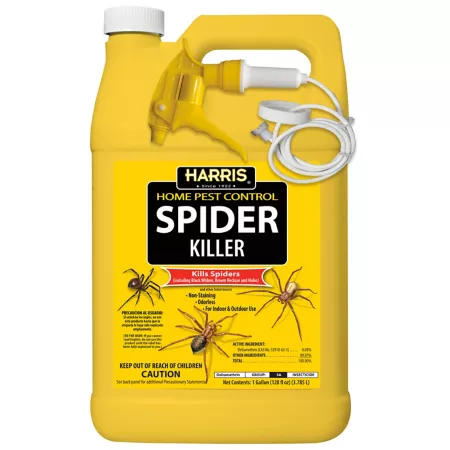 Harris 128 oz Spider Killer Liquid Spray with Odorless and Non-Staining Formula Insecticides