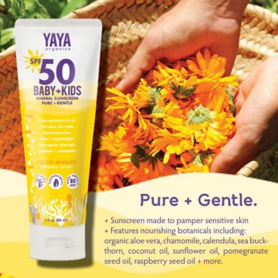 Image showing  Baby and Kids SPF 50 Mineral Sunscreen, 3 fl. oz.