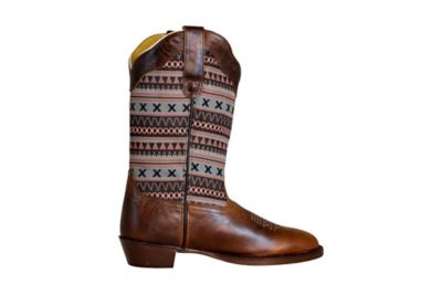 Image showing  Women's String Square Toe Western Boots