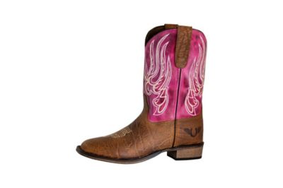Image showing  Unisex Kids' Arches Square Toe Western Boots