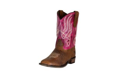 Image showing  Unisex Kids' Arches Square Toe Western Boots
