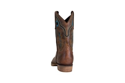 Image showing 2 th TuffRider Unisex Toddler Rushmore Square Toe Western Boots