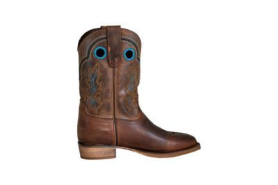 Image showing 5 th TuffRider Unisex Toddler Rushmore Square Toe Western Boots
