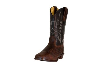 Image showing 1 th TuffRider Men's Grant Wide Square Toe Western Boots