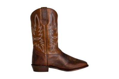 Image showing 1 th TuffRider Men's Old Faithful Wide Square Toe Western Boots