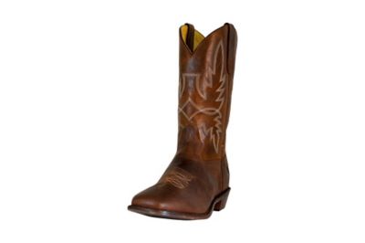 Image showing  Men's Old Faithful Wide Square Toe Western Boots