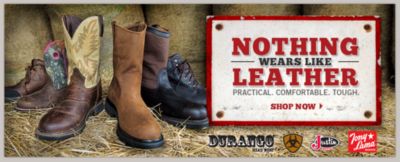 Image showing  Men's Lamar Wide Square Toe Western Boots