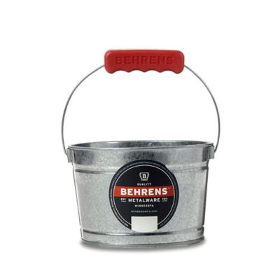 Image showing  Galvanized Steel Paint Pails with Comfort Grips Bundle