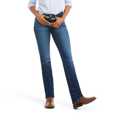 Ariat Women's Perfect Rise Abby Straight Leg Jeans, 33 Reg,Mackenzie at ...