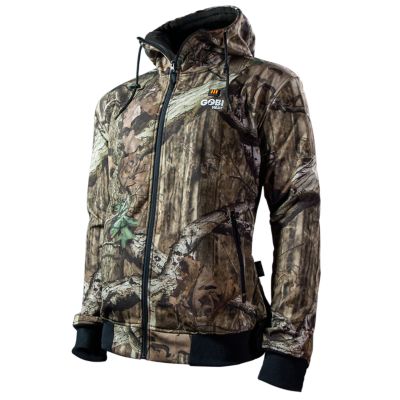 Gobi Heat Men's Shadow Mossy Oak Camo Heated Hunting Hoodie