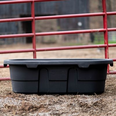 Image showing  50 gal. Poly Tank, 2 ft. x 1 ft. x 4 ft., Black