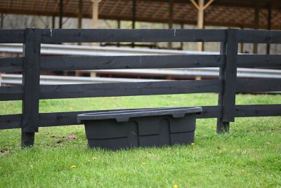 Image showing  50 gal. Poly Tank, 2 ft. x 1 ft. x 4 ft., Black