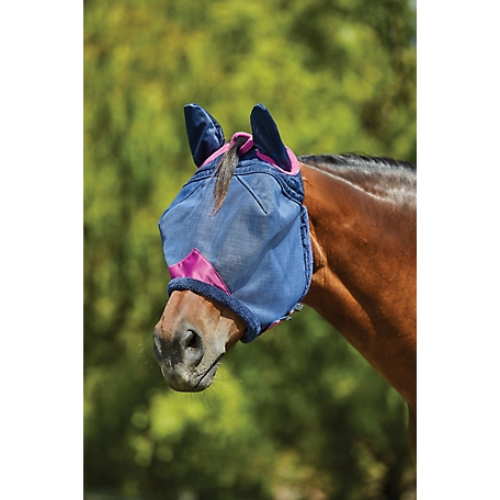 WeatherBeeta ComFiTec Deluxe Durable Mesh Horse Mask with Ears