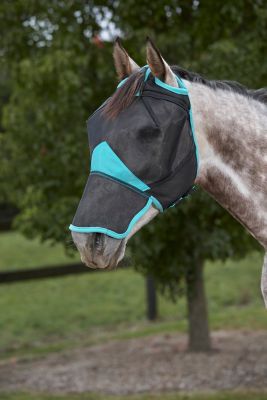 WeatherBeeta ComFiTec Deluxe Fine Mesh Horse Mask with Nose