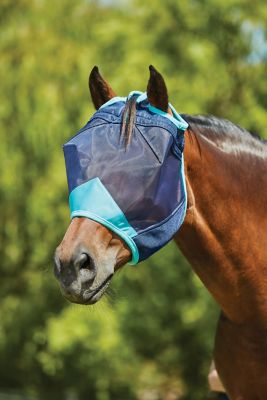 WeatherBeeta ComFiTec Deluxe Fine Mesh Horse Fly Mask without Ears