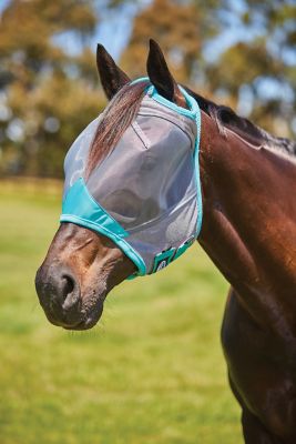 WeatherBeeta ComFiTec Deluxe Fine Mesh Horse Fly Mask without Ears