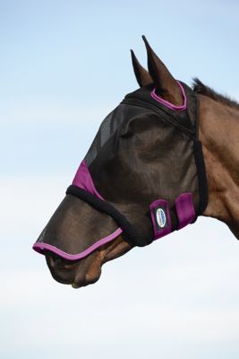 WeatherBeeta ComFiTec Durable Mesh Horse Fly Mask with Nose