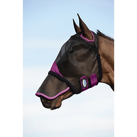 WeatherBeeta ComFiTec Durable Mesh Horse Fly Mask with Nose