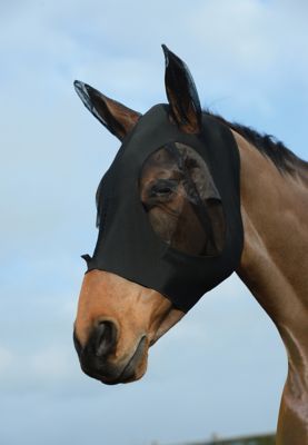 WeatherBeeta Stretch Bug Eye Saver Horse Fly Mask with Ears