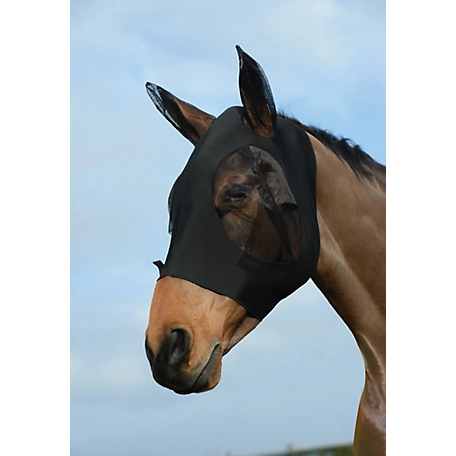 WeatherBeeta Stretch Bug Eye Saver Horse Fly Mask with Ears